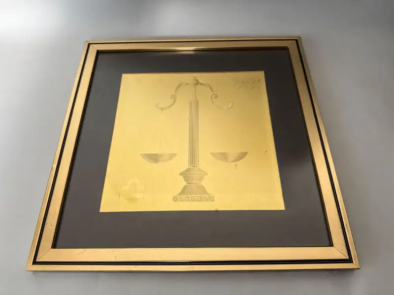 A-543 – Zodiac-Prägung 'Libra' (Waage)